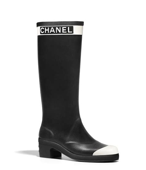 bottes en caoutchouc chanel|Chanel Boots .